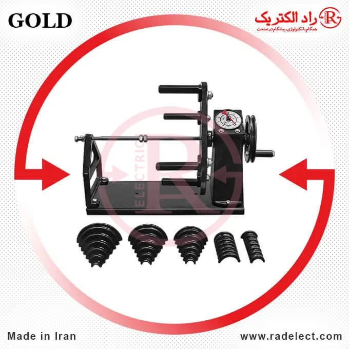 کلاف پیچ تک عقربه ای با فولی (درجه یک صادراتی) WM-C35-A گلد Gold - Image 2