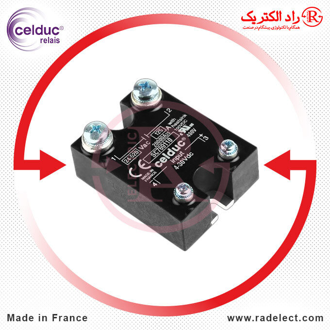 Single-Phase-Solid-State-Relay-SSR-SC769110-Celduc-RADELECT