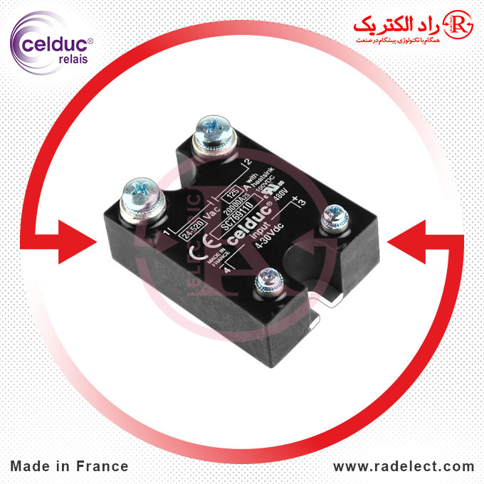 Single-Phase-Solid-State-Relay-SSR-SC769110-Celduc-RADELECT