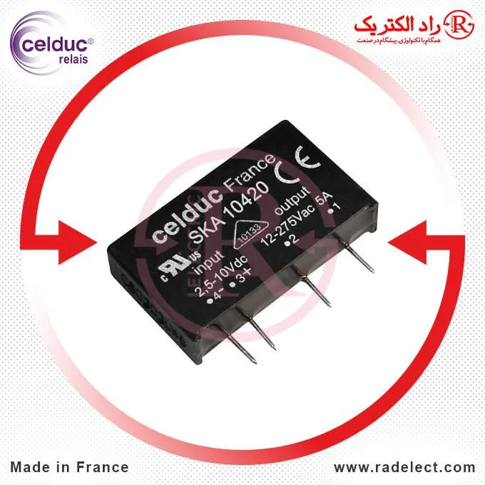 قیمت رله الکترونیکی روبردی SSR،قیمت رله روبردی