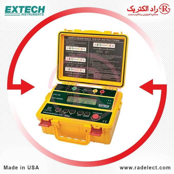 Earth-resistance-tester-GRT300-Extech-radelect