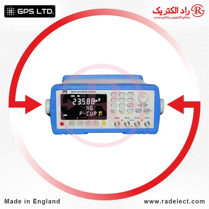Micro-Ohm-Meter-GPS-8815C-GPS میکرو اهم متر دیجیتالی رومیزی، قیمت میکرو اهم متر رومیزی