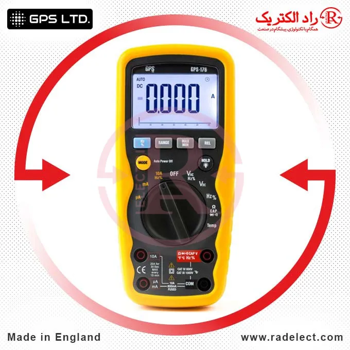 مولتی متر پرتابل جی پی اس GPS-176