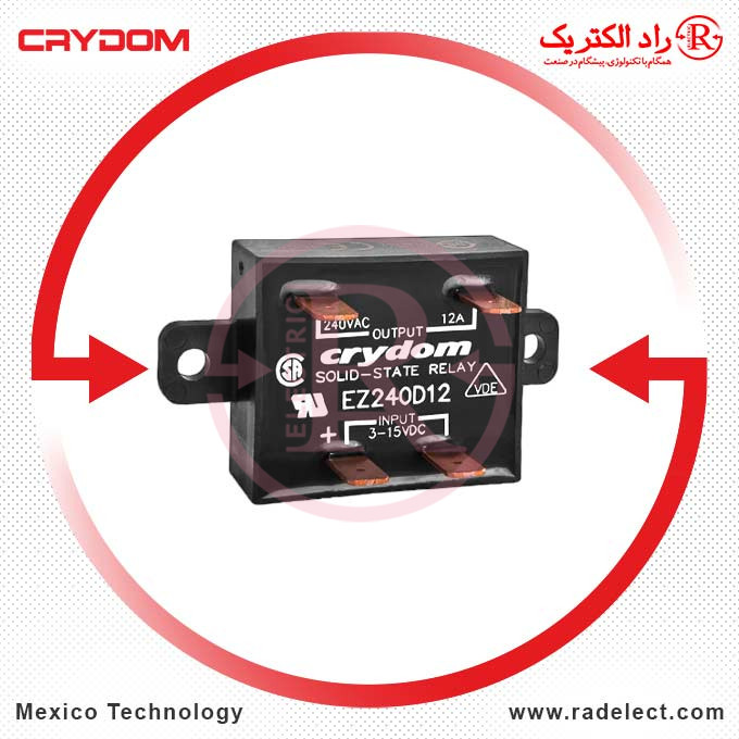 Solid-State-Relay-EZ240D12-Crydom-radelect