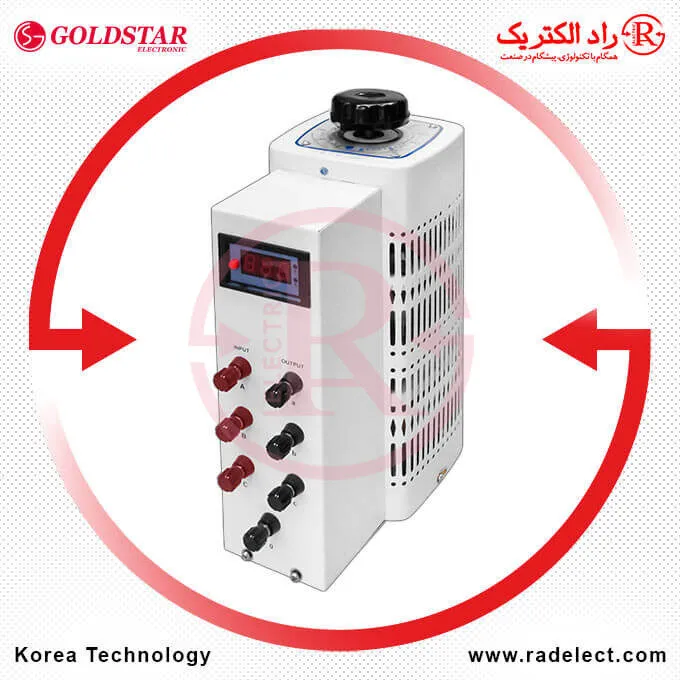 Variable-Variac-LG-3P-0.6K-VA-Goldstar-001