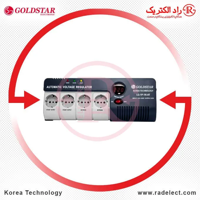ترانس اتوماتیک سه فاز، ترانس اتوماتیک رله ای گلداستار