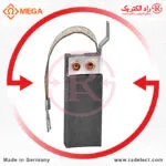 ذغال صنعتی کربنی (کربن براش) سیم دار، 32x16 مگا