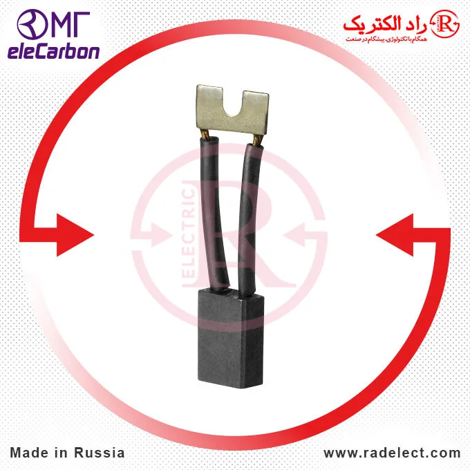 ذغال کربنی صنعتی (زغال گرافیتی) سیم دار، 8x4 الکربن - Image 1