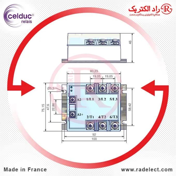 قیمت رله الکترونیکی،ssr relay، رله ssr تک فاز