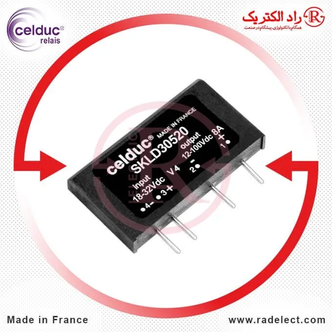 رله SSR روبردی رله اس اس ار روبردی رله PCB روبردی