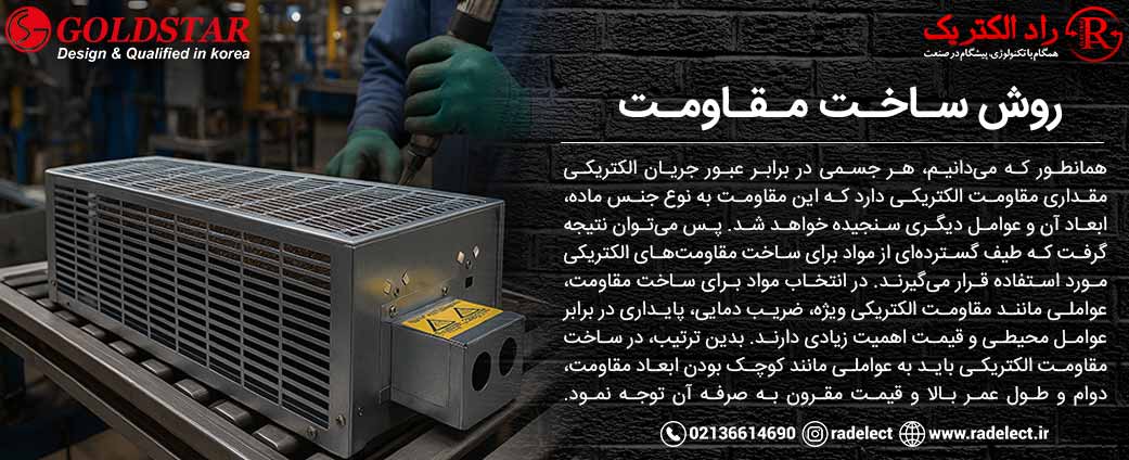 روش ساخت مقاومت