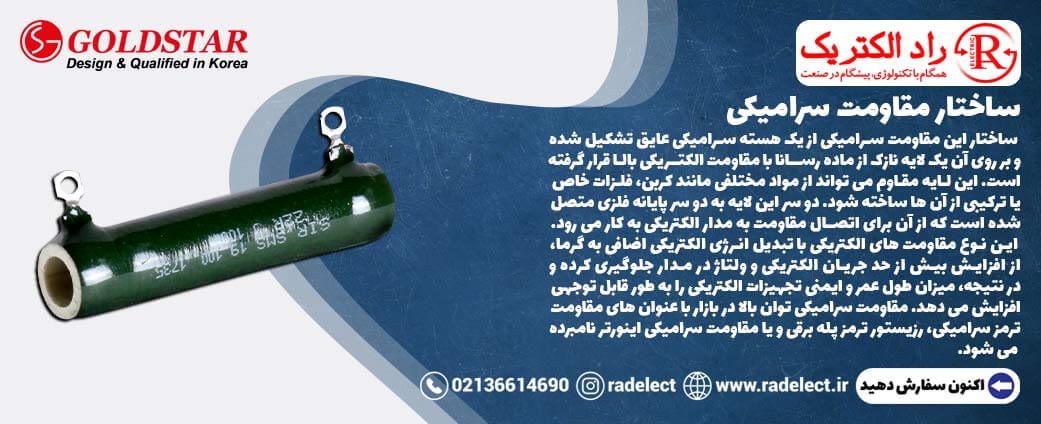 ساختار مقاومت سرامیکی