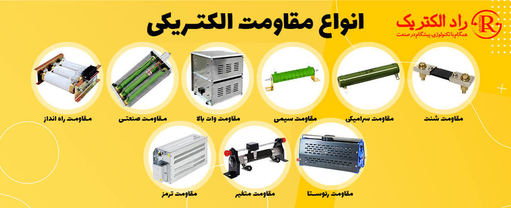 انواع مقاومت الکتریکی