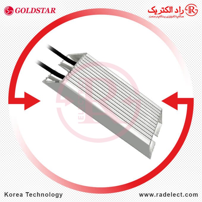 Drive-Brake-Resistor-unique-Aluminum-150w-159w نماینده مقاومت ترمز آلومینیومی یونیک