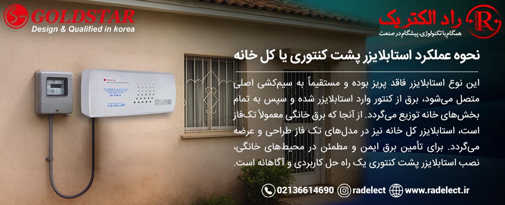 عملکرد استابلایزر پشت کنتوری